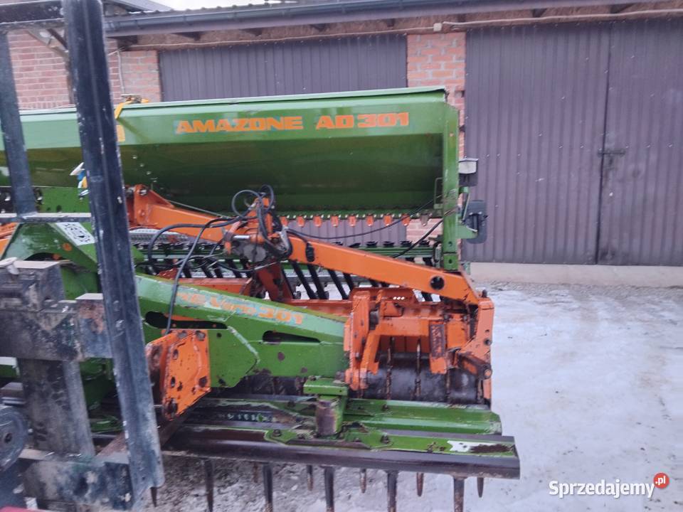 Amazone ad 301 nadbudowany zestaw siewny 3 m lubelskie Kraśnik