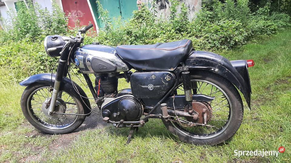AJS M16 350 Anglik nie Bsa Ajs Triumph Norton Sosnowiec