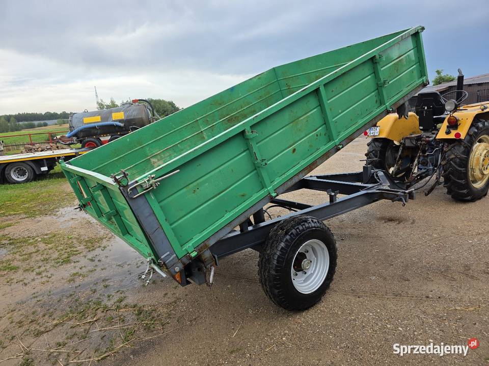 Przyczepa wywrotka 3 strony Rutki-Kossaki sprzedam