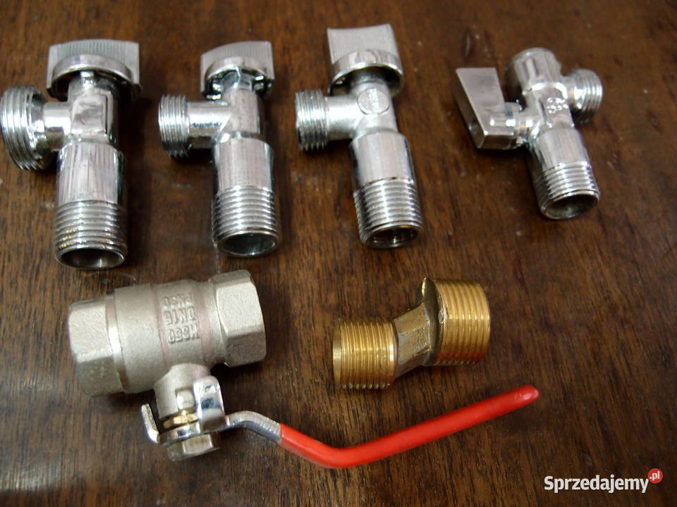 Zawór kulowy DN25 1cal nyple redukcyjne 1cal na Łódź