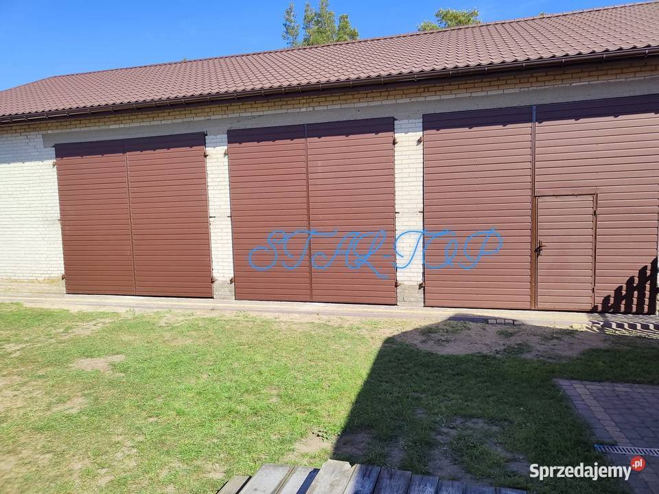 Drzwi garażowe bramy przesuwne na wymiar do sprzedam