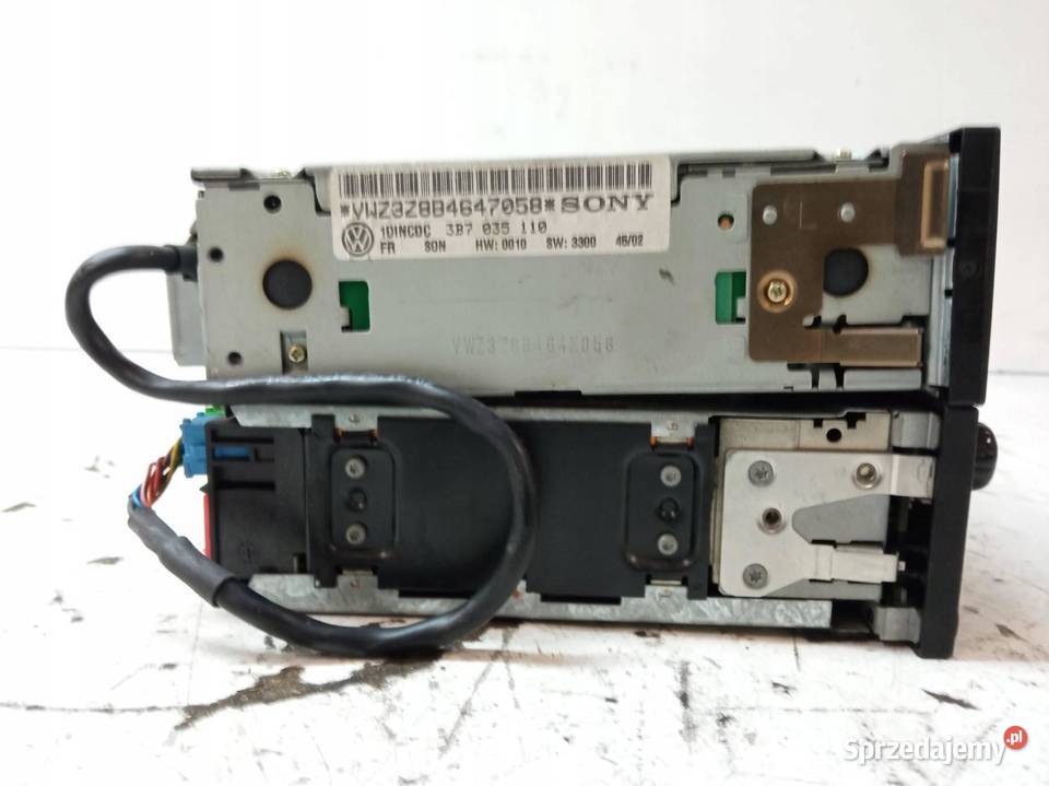 RADIO ZMIENIARKA CD PASSAT GOLF IV 3B7035110 VW sprzedam