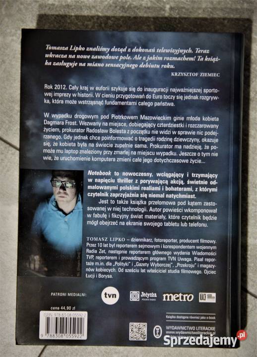 NOTEBOOK Tomasz Lipko Rok wydania 2015 śląskie Chorzów