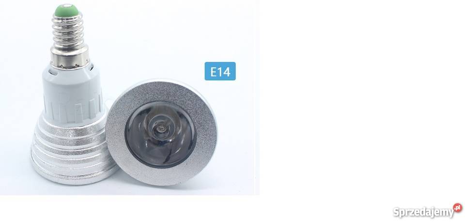 Żarówka RGB LED kolorowa zmieniająca kolor Bukowa