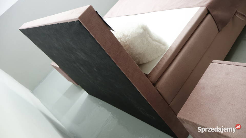 TSY Łóżko kontynentalne 160x200 pojemnik Różowy 121cm wielkopolskie Poznań