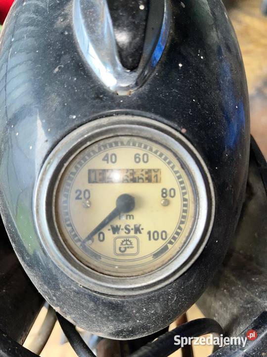 WSK 125 na chodzie WSK Stany