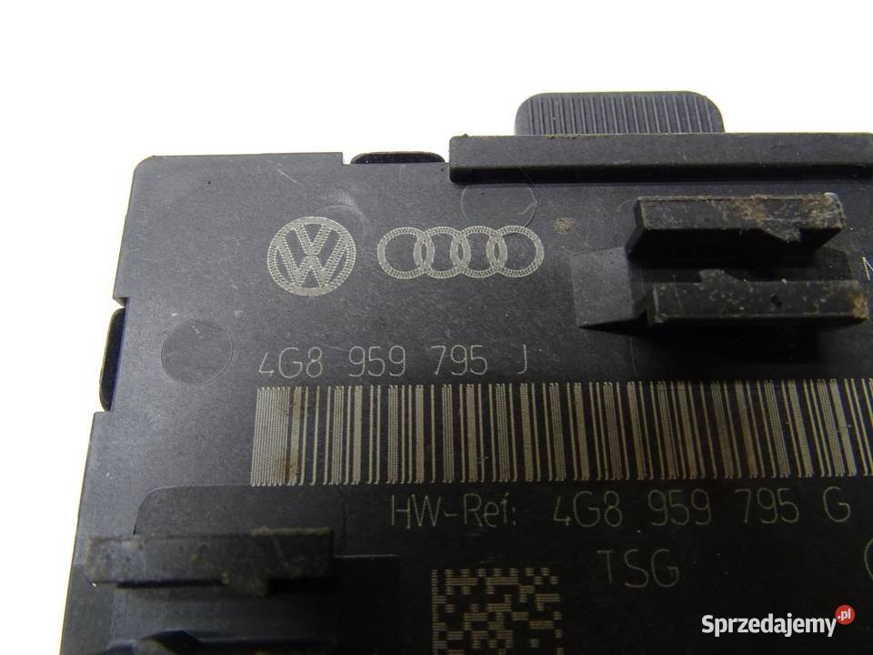 MODUŁ STEROWNIK DRZWI TYŁ TYLNY 4G8959795J AUDI