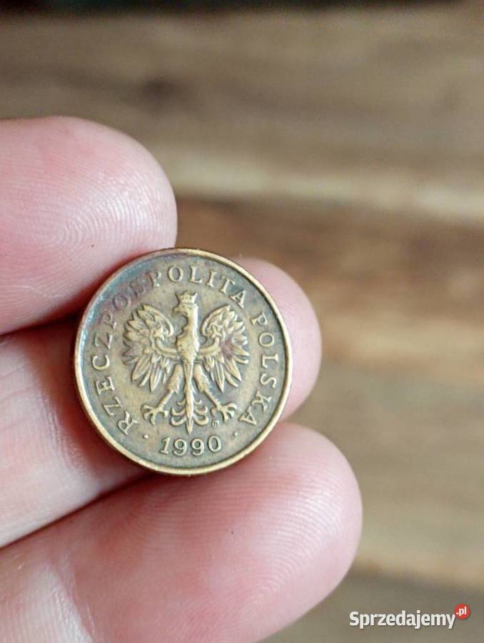 Sprzedam monete 5 gr 1990 lubelskie Chełm