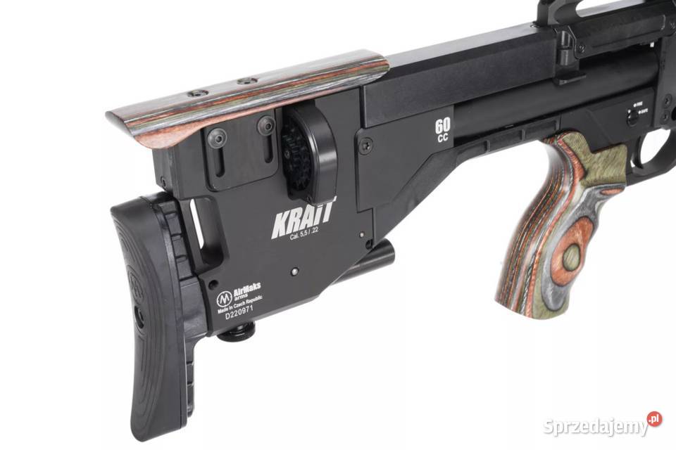 Wiatrówka AirMaks Krait Tube 55mm Forest Lamino wielkopolskie Trzcianka