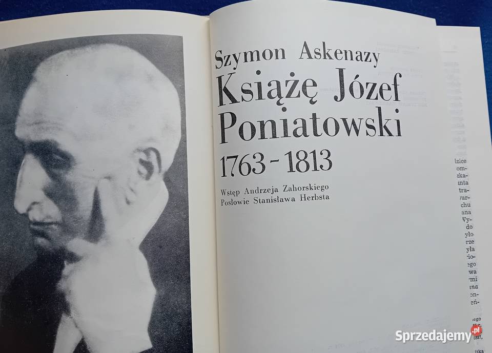 Szymon Aszkenazy Książę Jósef Poniatowski PIW Koźminek