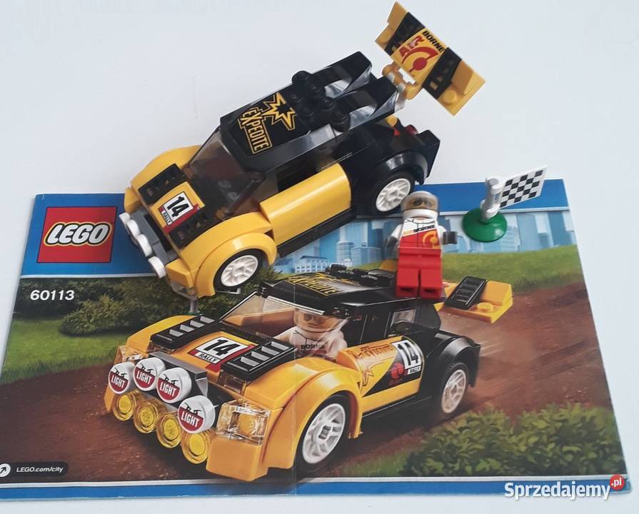 Klocki LEGO city auto sportowe 60113 Rally Car Nowa Sól