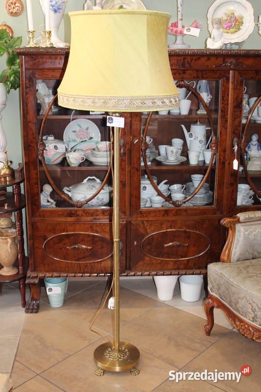 Mosiężna lampa podłogowa 43 zachodniopomorskie Szczecin