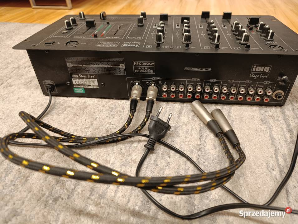 Mikser DJ IMG Stage Line MPX205SW łódzkie Kutno
