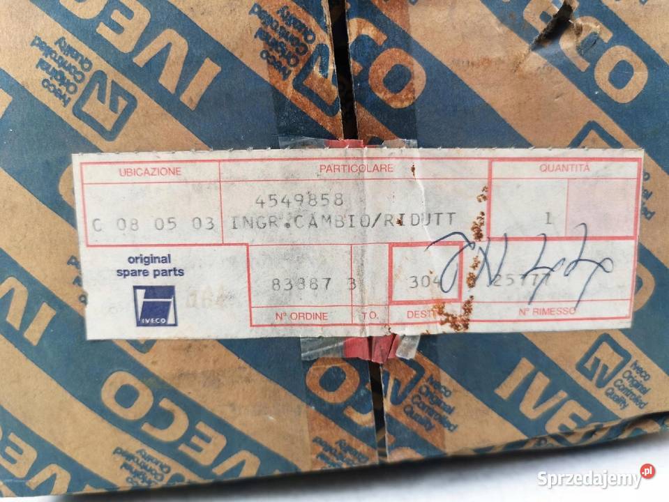 KOŁO ZĘBATE 4 BIEGU 23Z FIAT 643 OM 50 ORYGINAŁ