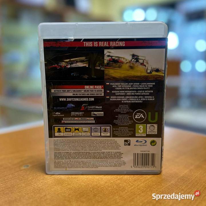 Gra na 3 Need For Speed Shift 2 Unleashed Elbląg sprzedam
