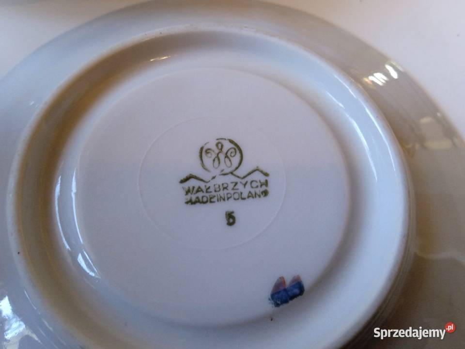 Porcelanowe Filiżanki do kawy z Wałbrzycha