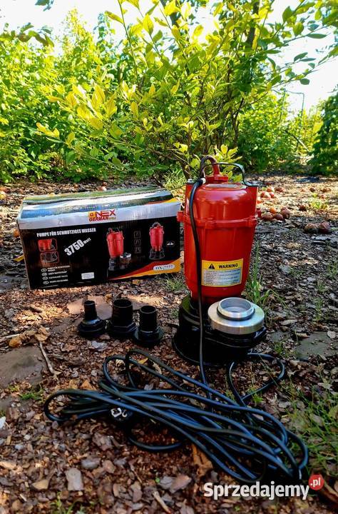 Pompa do brudnej wody onex 3750W Pozostałe łódzkie Łódź