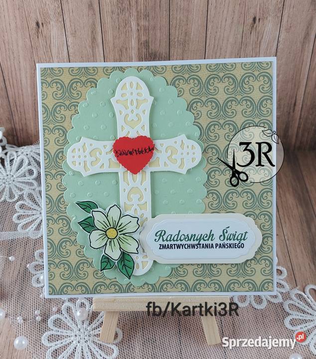Wielkanoc Kartki ręcznie robione RELIGIJNE Pozostałe
