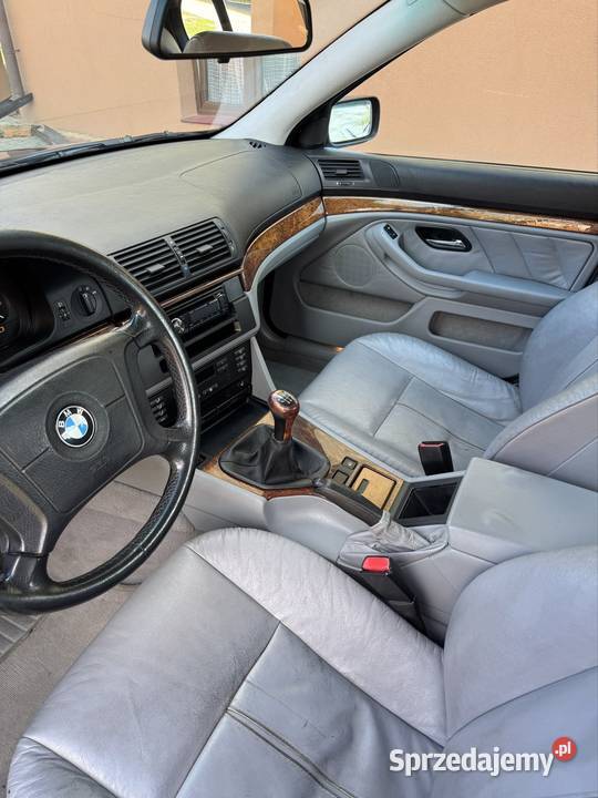 BMW E39 22 benzyna gaz 2001 benzyna+LPG lubelskie