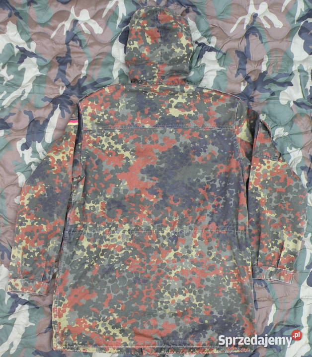 Płaszcz parka bundeswehr flecktarn Gr9 Wrocław