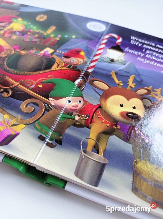 Sanie Świętego Mikołaja Natalie Belinau Książki dla dzieci Katowice