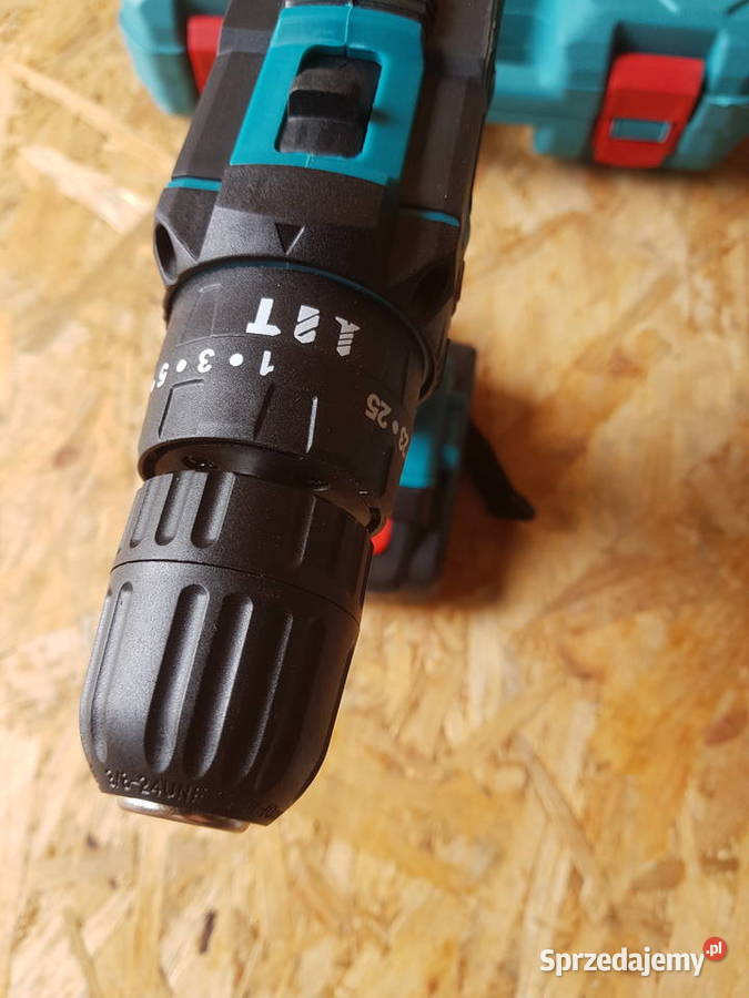 Wkrętarka AKUMULATOROWA Wiertarka UDAR 2x 2Ah wielkopolskie