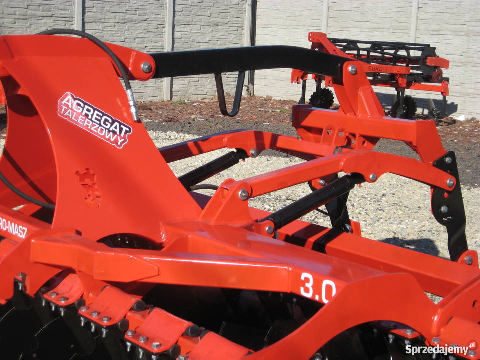 agregat uprawowo siewny talerzowy producent nieuszkodzony Tuszyn