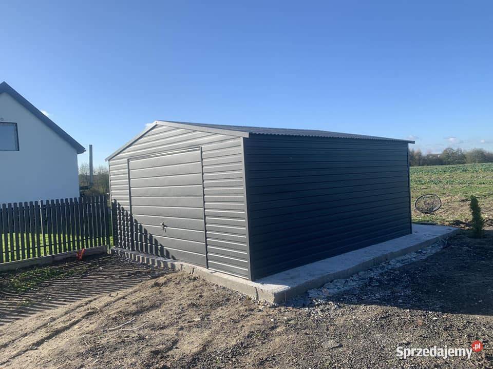 Wzmacniane garaże blaszaneschowki na budowęwiaty Ostrów Wielkopolski