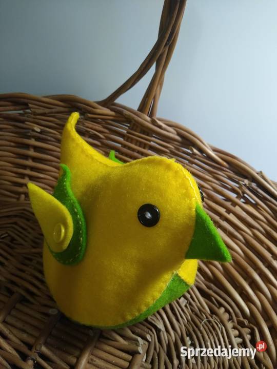 Kura Kurka Filc Felt Wielkanoc Handmade pomorskie Gdańsk