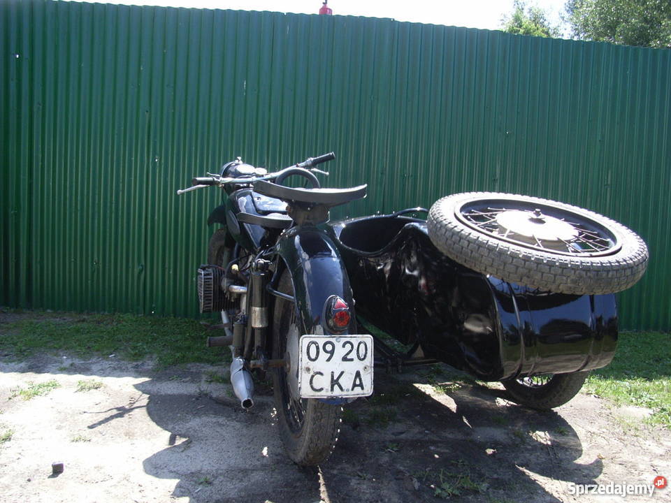 K750 ural dniepr emka M72 motocykl z wózkiem