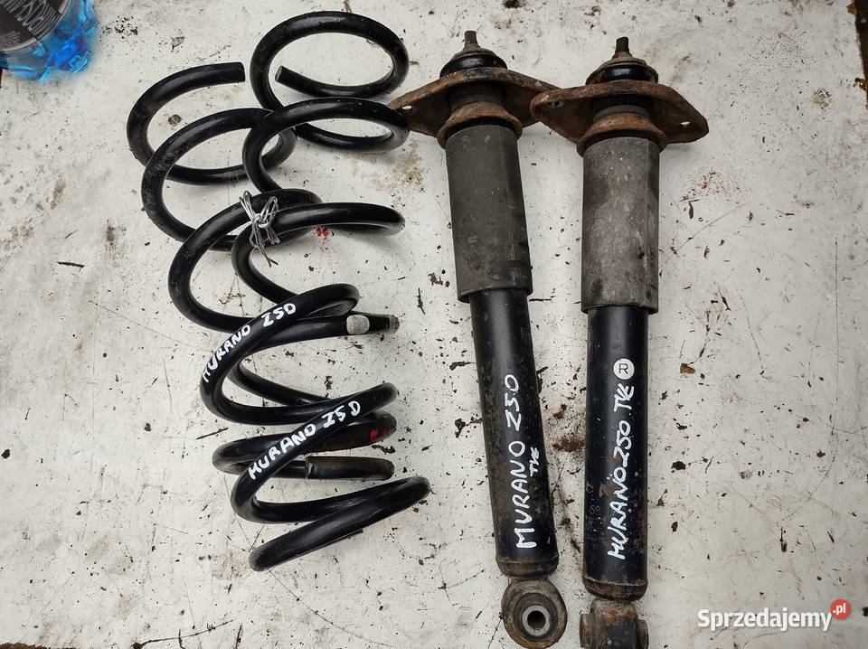 NISSAN MURANO Z50 amortyzator tył sprężyna