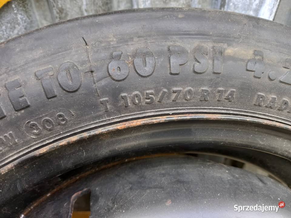 Dojazdówki oryginał VW Audi 14 4x100 sztukę Racibórz