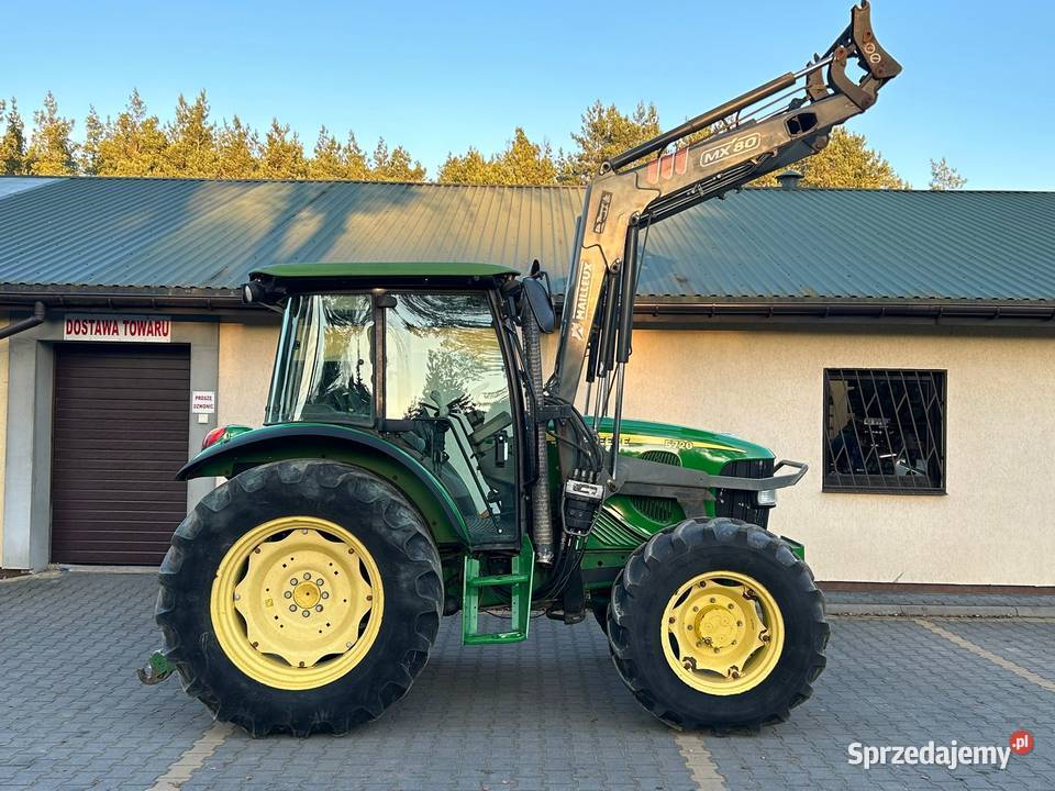 John Deere 5720 Tur MX 5090R Claas Axos 340 Wspomaganie kierownicy Laskowiec