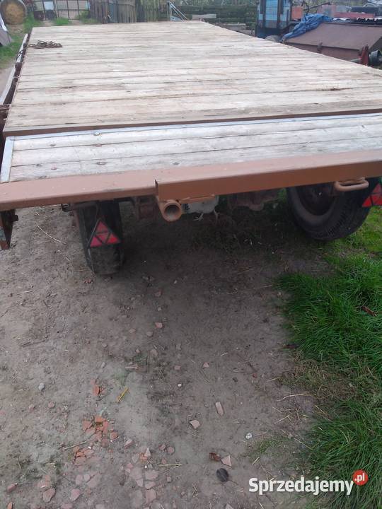 Przyczepa rolnicza niemiecka wielkopolskie Gostyń