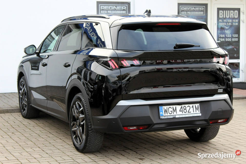 Peugeot 5008 Hybrid SalonPL FV23 136 7os Kamery ESP 5008 mazowieckie Sokołów