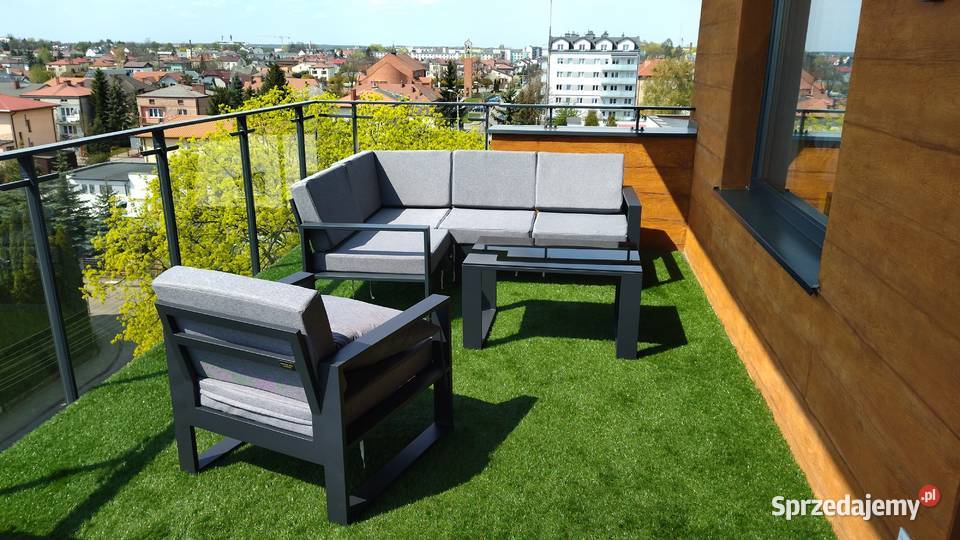 Nowoczesne meble tarasowe ogrodowe metalowe Płock sprzedam