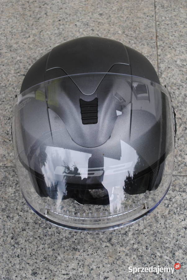 Kask motocyklowy LS2 Verso XL otwarty srebrny Lublin