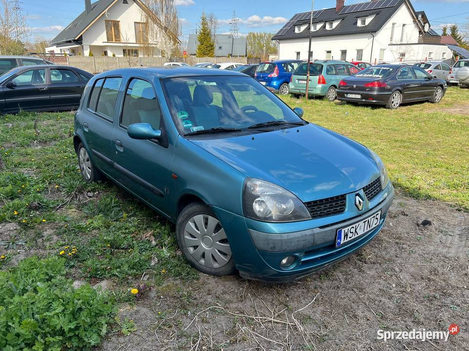 Renault Clio 12 16v benzyna Auto sprawne idealne 75KM mazowieckie Sokołów Podlaski