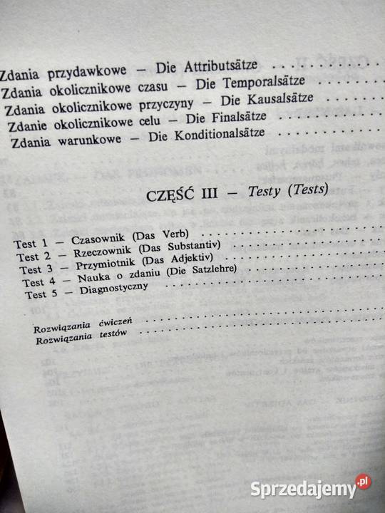 Grammatik kein problem niemiecki unikaty Warszawa