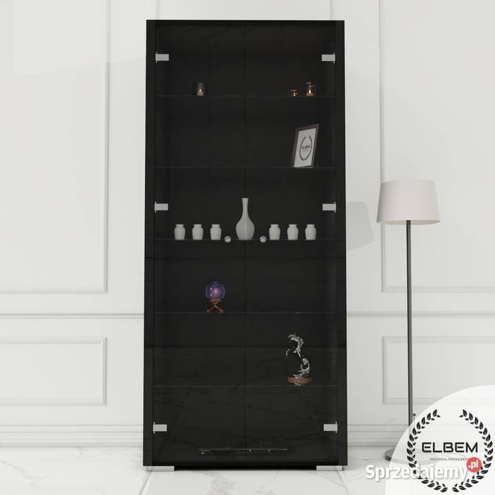 Szklana czarna gablota Glamour Warszawa sprzedam