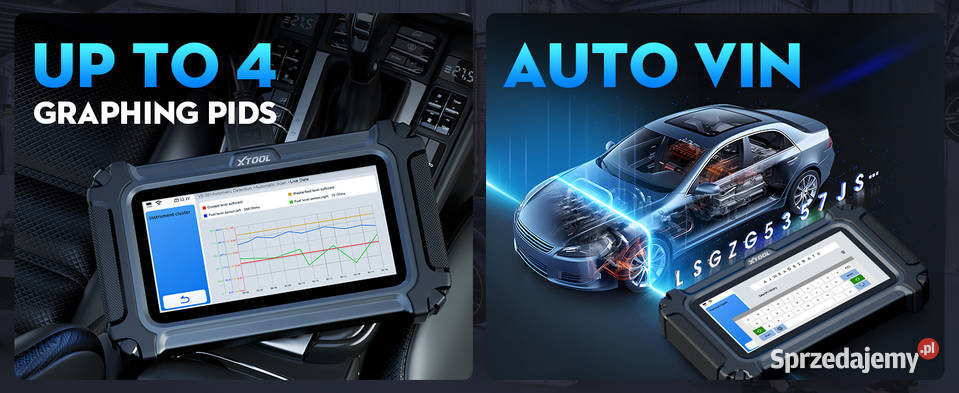XTOOL D6S Skaner Samochodowy Diagnostyka Interfejsy diagnostyczne Wrocław