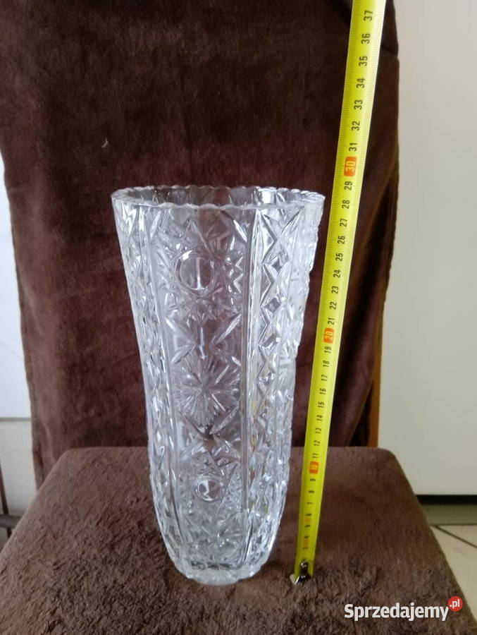 Kryształowy wazon Świebodzice sprzedam
