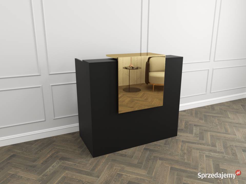 Lada recepcyjna Recepcja Złota Gold Warszawa