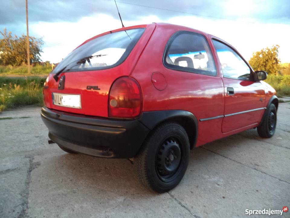 Opel Corsa B 12i 45 wersja City Bez korozji możliwa zamiana Susz