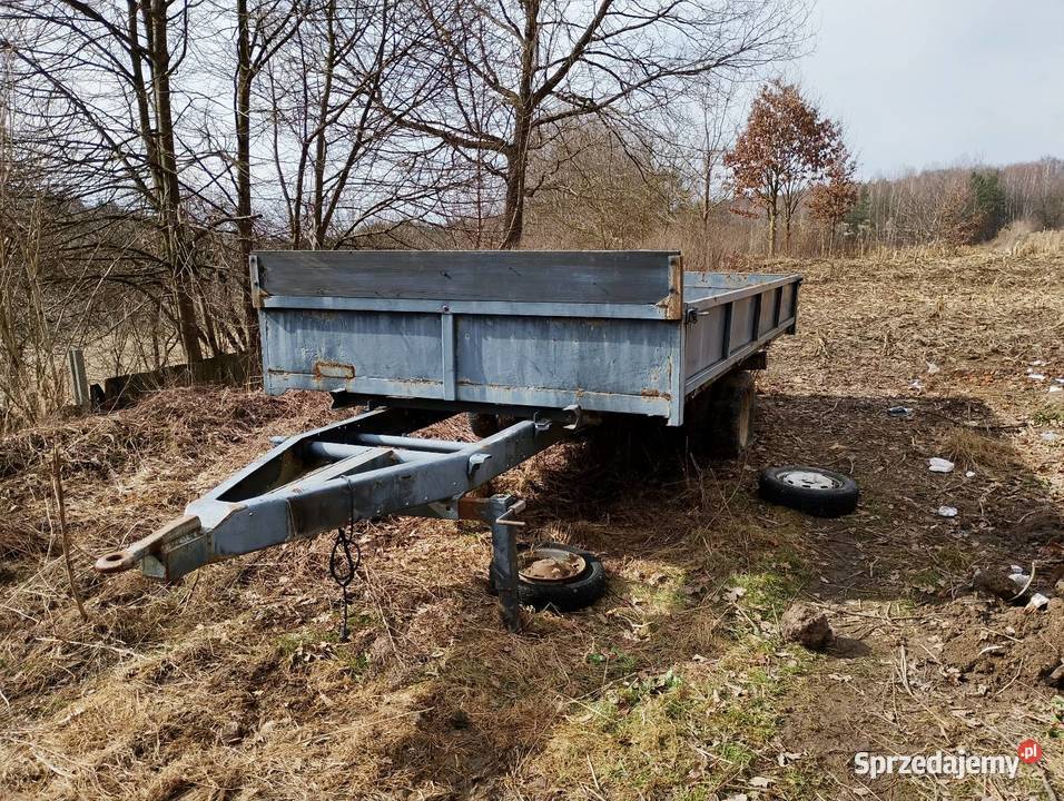 Przyczepa samoróbka Wierzchowiska Pierwsze sprzedam