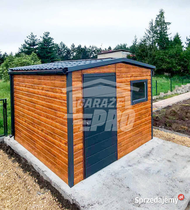 Schowek domek ogrodowy 3x4m drzwi okno Wieliczka