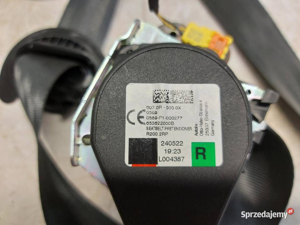 Skoda Enyaq 5LA iV60 PAS BEZPIECZEŃSTWA PRAWY sprzedam