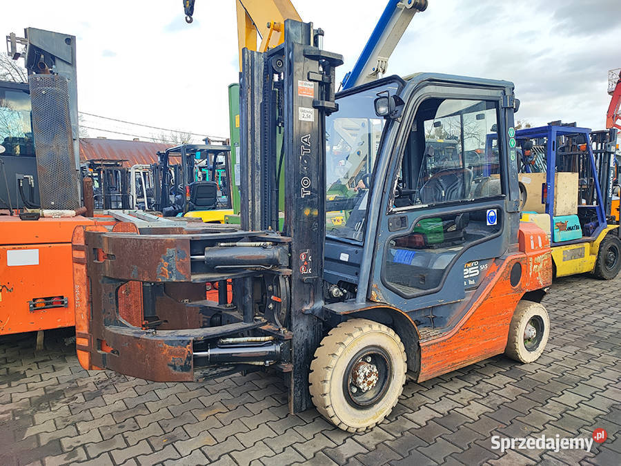 Wózek widłowy Toyota 028FGF25 25 t LPG kabina sprzedam