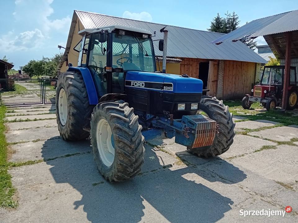 Ciągnik Ford Holland 8340 podkarpackie Basznia Dolna