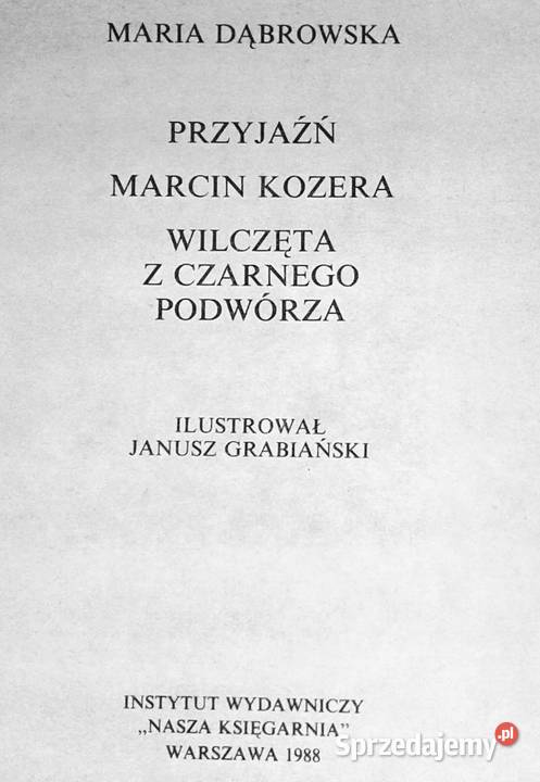 Przyjaźń Marcin Kozera Wilczęta z czarnego lubelskie Chełm